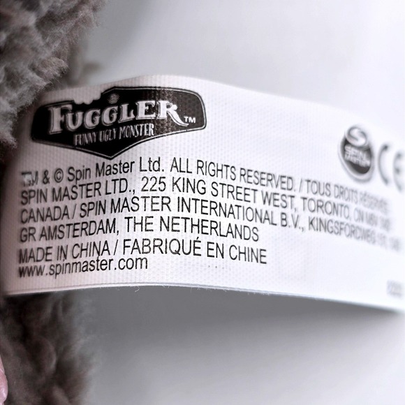 RARE Fuggler Funny Ugly Monster Sickening Sloth 12" Deluxe Plush Spin Master - Picture 8 of 10